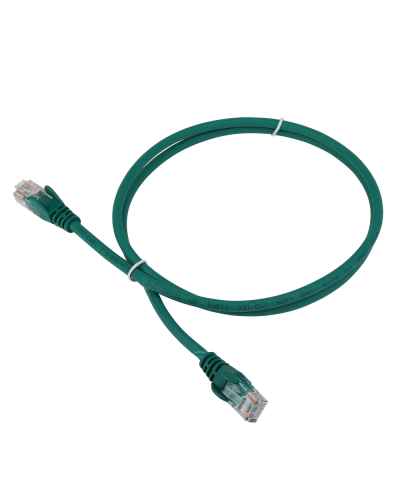 Патч-корд LANMASTER LSZH UTP кат.5e, 0.3 м, зеленый LANMASTER LAN-PC45/U5E-0.3-GN в Подольске Патчкорды (медные) Pintop.ru