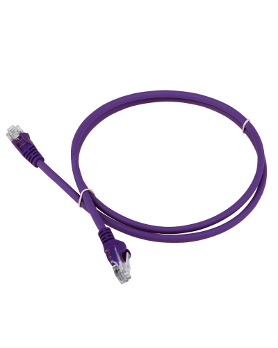 Патч-корд LANMASTER LSZH UTP кат.5e, 0.3 м, фиолетовый LANMASTER LAN-PC45/U5E-0.3-VI в Подольске Патчкорды (медные) Pintop.ru