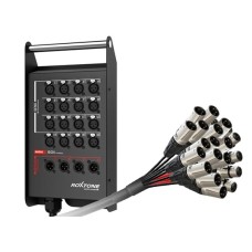 Кабель многожильный со сценической коробкой, с разъемами Roxtone+Neutrik ROXTONE STBN1604L25